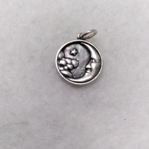Retired James Avery Midnight Sky Moon Charm